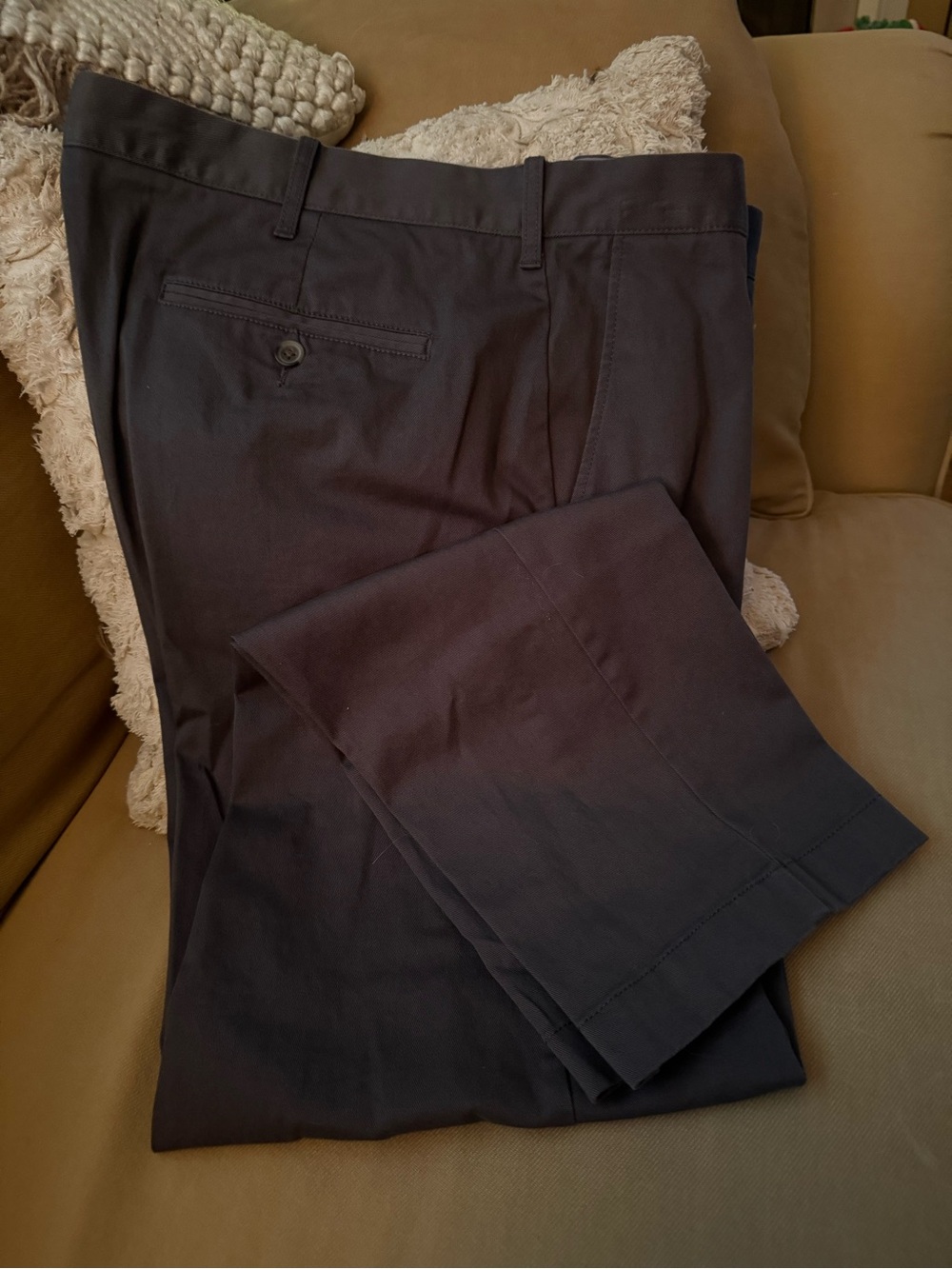 J. Crew Men's Black Chino Dress Pants